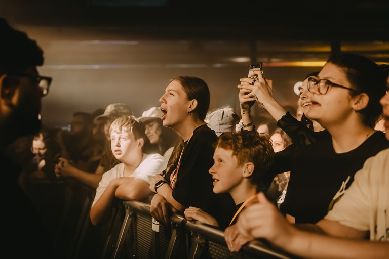 The Rubens performing live at The Gov in Adelaide